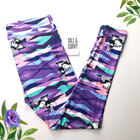 LuLaRoe Pants - Lularoe Disney Retro Minnie Mouse TC Leggings